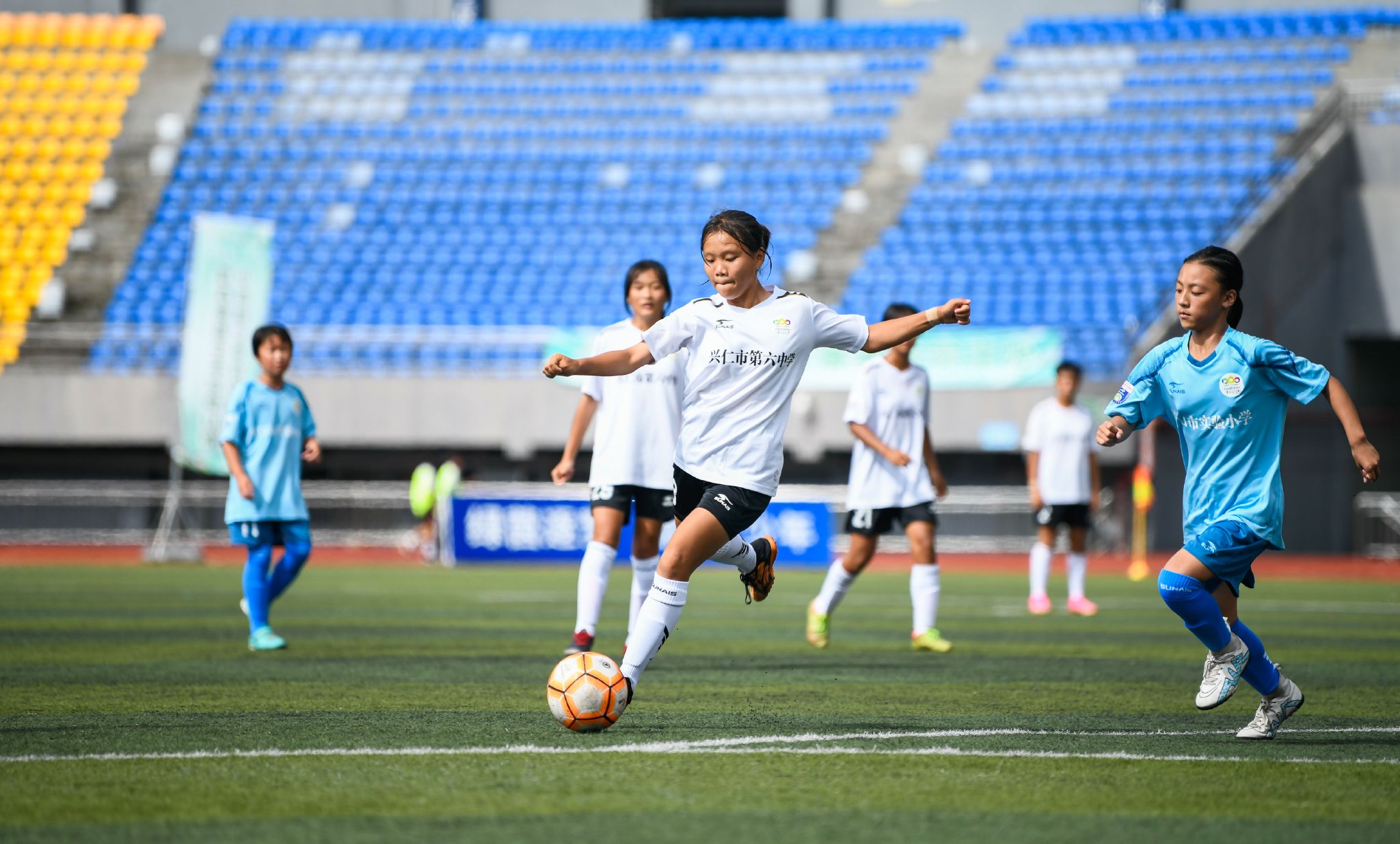 国内足球比赛中女运动员获得高分